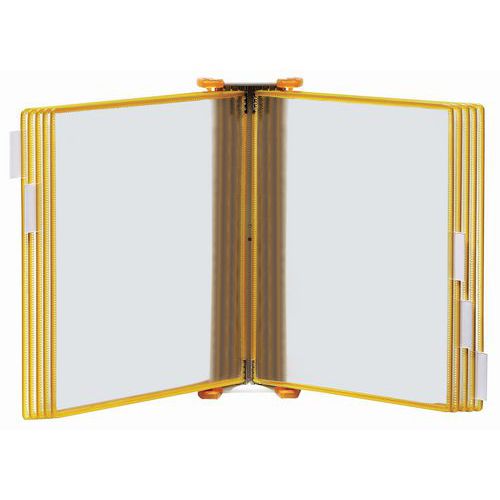 Supporto a parete Tarifold arancione 10 buste A4,