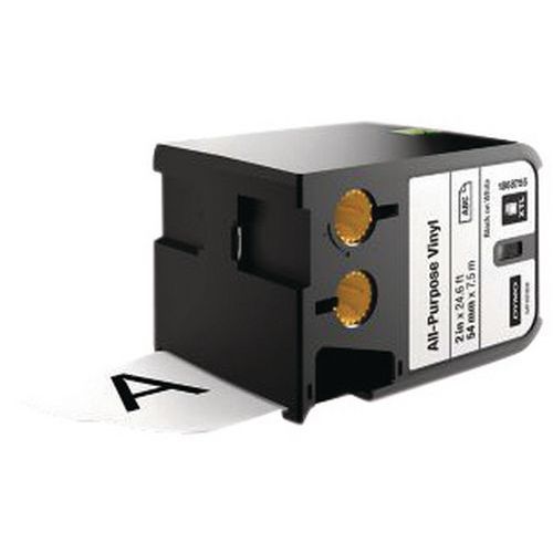 Nastro multifunzione in vinile 54 mm Nero/bianco,