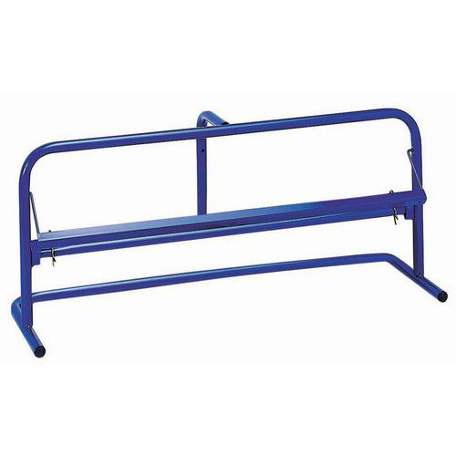 Svolgitore con taglierina orizzontale larghezza rotolo da 35 a 50 cm,