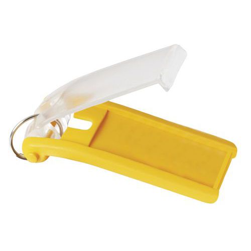 Sacchetto 6 Portachiavi Gialli Key Clip,
