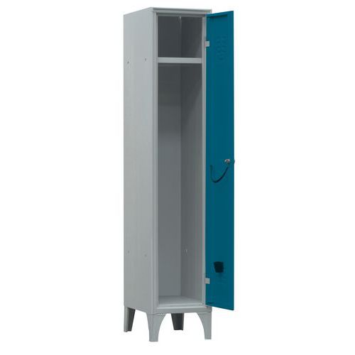 Spogliatoio Trad. 1 colonna 35X35X180blu,