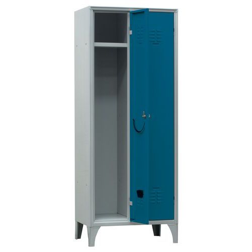 Spogliatoio Trad. 2 colonne70X35X180 blu,