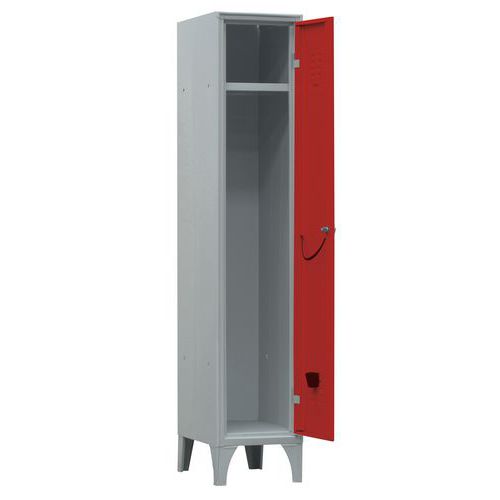 Spogliatoio Trad. 1 colonna 35X35X180rosso,