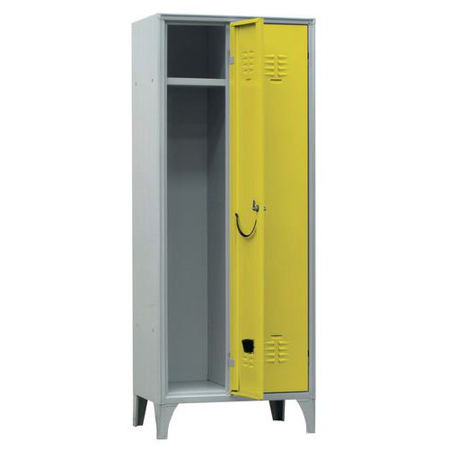 Spogliatoio Trad. 2 colonne70X35X180 giallo,