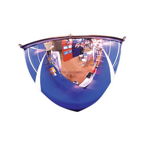 Specchio di sicurezza angolare 90* 80 CM PMMA 2 mm,