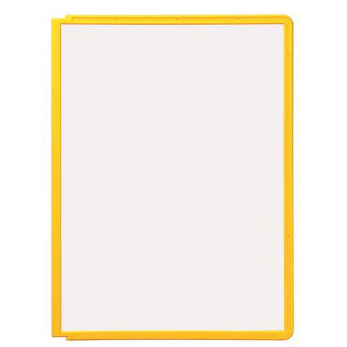 Cartellina Sherpa gialla,