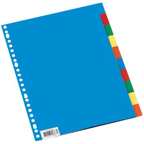 Separatore Colorato In Cartone N.Divi:5 Gram:180,