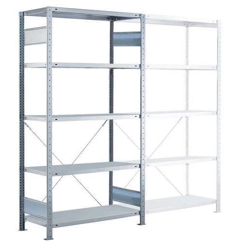 Elemento di partenza Easy-Fix a un lato 2500x1000x400 galvanizzato,