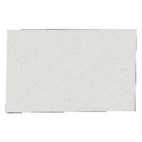 Etichetta Magnetica bianca larghezza 80 mm altezza 20 mm,