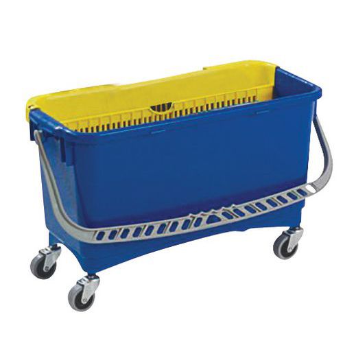 Secchio 20L Su Rotelle Per Lav 54 X 24 X 32 DES VITRES,