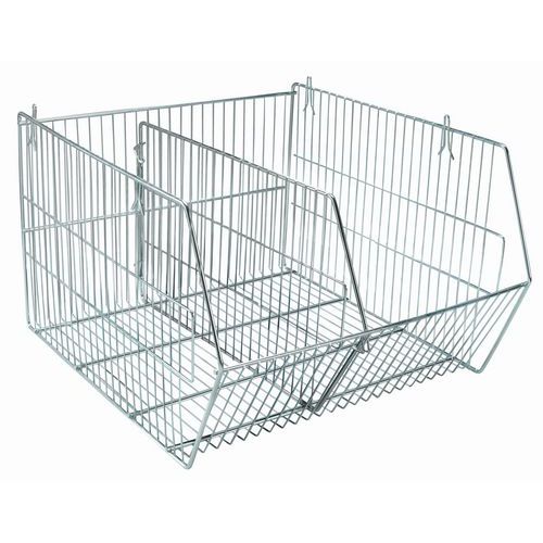 Cestino Impilabile In Filo D'Acciaio, 480X 450 mm,