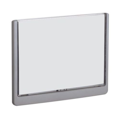 Targa per porta Click Sign 14,9x21 cm grigio,