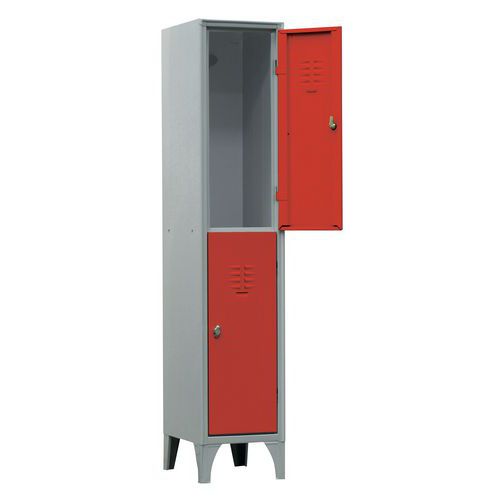 Spogl. 2 scomp. 1 col. Piedini35X50X180rosso,