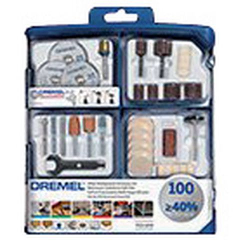 Kit di accessori multiuso per Dremel - 100 pezzi