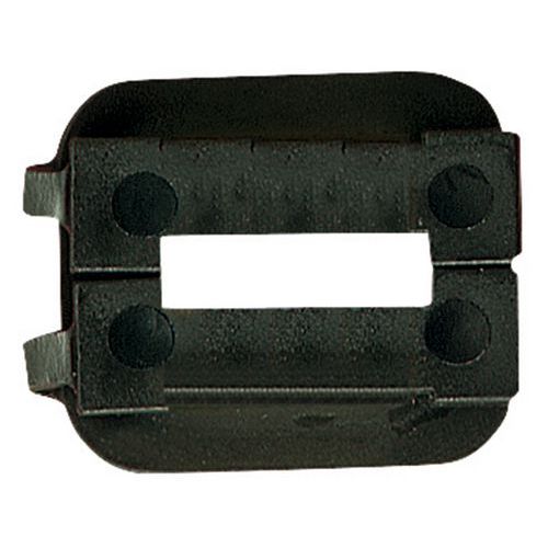 Fibbia Quickstrap gialla per reggia larga 16 mm in plastica,