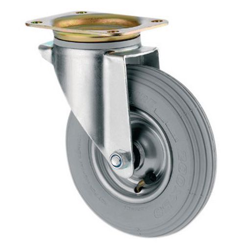 Ruota Girevole Con Base cerchiatura H 240,