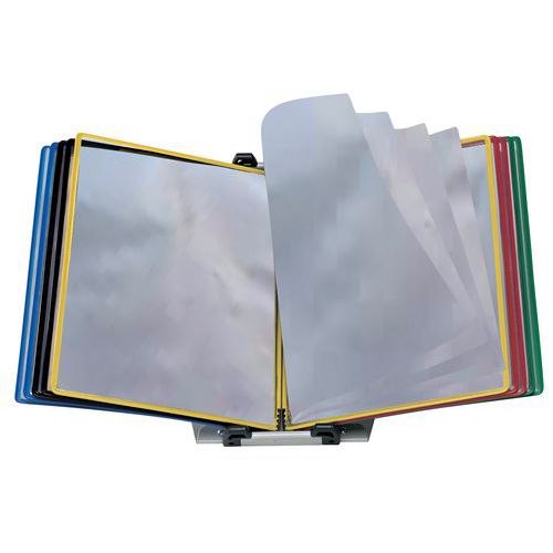 Kit leggio Tarifold Foldfive + 10 cartelline assortite,