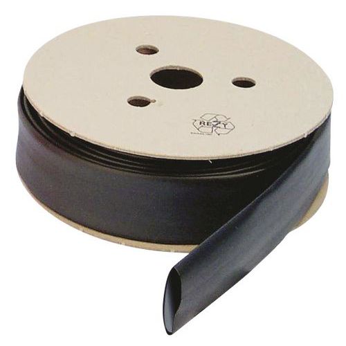 GUAINA TERMORETRAIBILE L: 5 m P: 1 mm NERO,