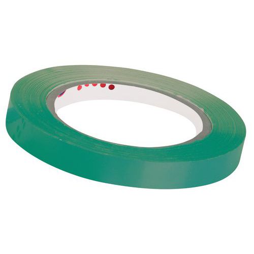 Nastri Adesivi Pvc Verde L Verde 12 mm X66M 37µm,