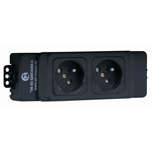 Modulo Con 2 Prese Elettriche ELECTRIQUES,