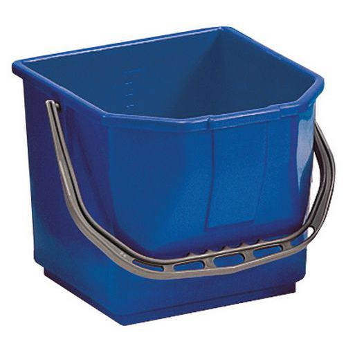Secchio Rettang. 15 L Blu 30,5 X 33 X 27 cm,