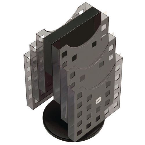 Espositore per brochure Helit A4, 6 scomparti