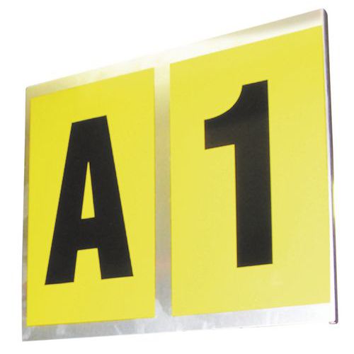 Cartello di identificazione magnetico 260x310 - Manutan,