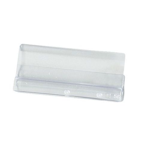 Linguetta trasparente per cartellina da esposizione Sherpa,