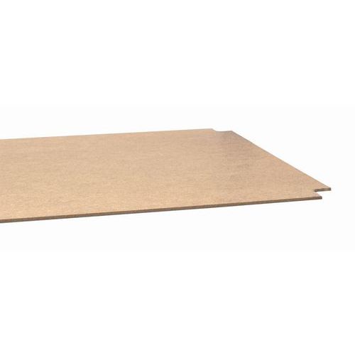 Opzione copertura ripiano in isolegno LxPxSP= 1.500x400x2,5 mm,