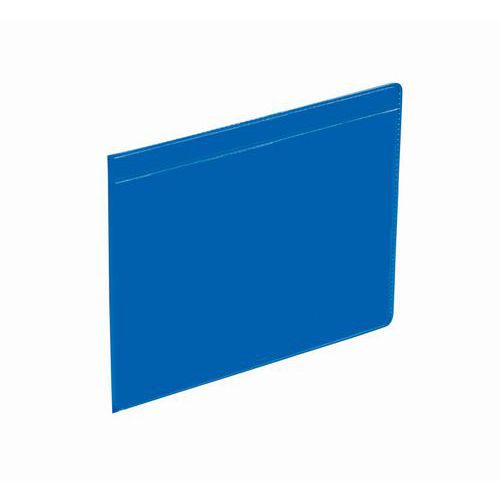 Porta-Etichette Per Piede Di Pallet Colre Blu,