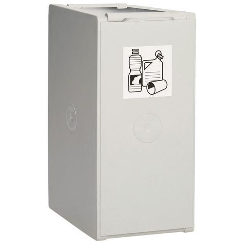 Pattumiera in plastica modulare per la raccolta differenziata un elemento 40 L,