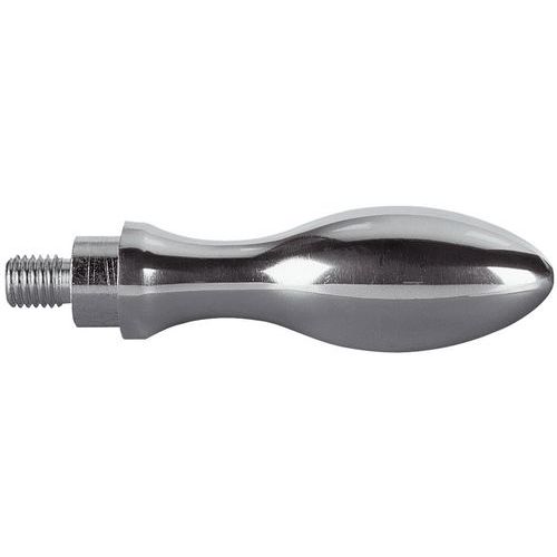 Impugnatura girevole manuale in alluminio Ø tot.:20 mm,