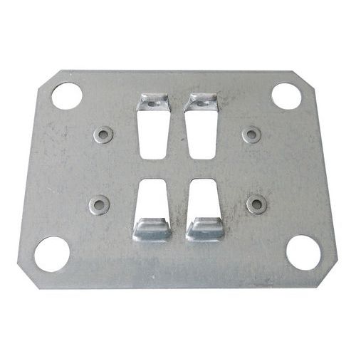 Piede doppio in acciaio Easy-Fix,