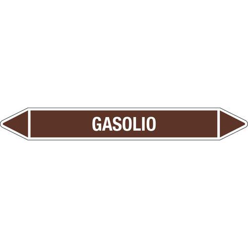 CART. ADESIVO GASOLIO,