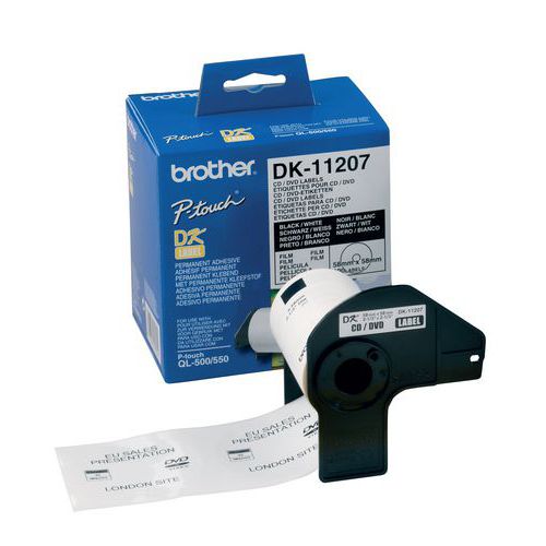 Nastro Brother Dk Colore Bianco 38 mm x 90 mm,