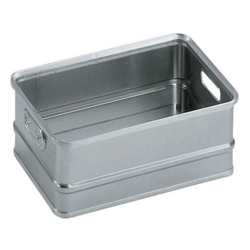 Contenitore da trasporto in alluminio Capacità: 60 L, Lung tot.: 650 mm,