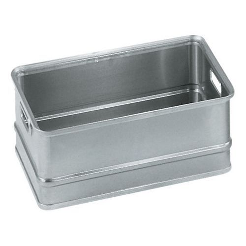 Contenitore da trasporto in alluminio Capacità: 80 L, Lung tot.: 650 mm,