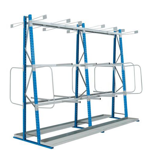 Elemento partenza verticale due lati 3 liv 2500x1500x340mm,