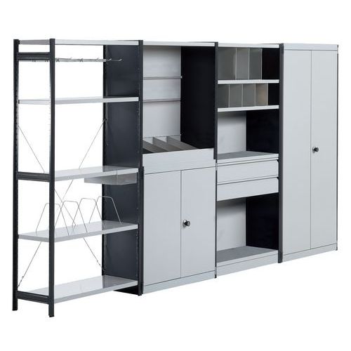 Pannello Posteriore Multi-Fix in Acciaio Colore:Grigio,