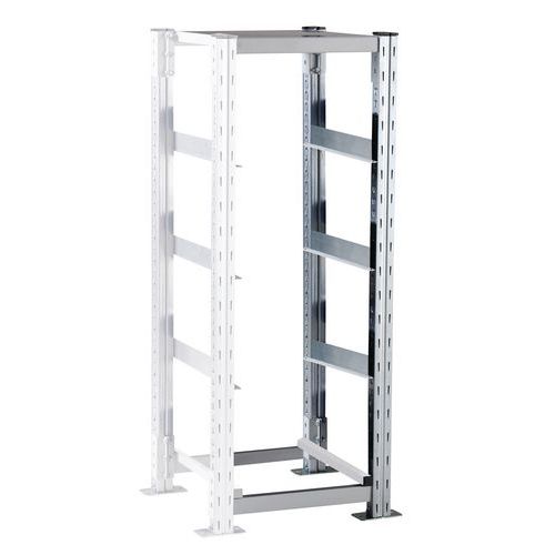 Scaffalatura cont. elem. succ. 3 liv. 400 x 300 x 1.000 mm,