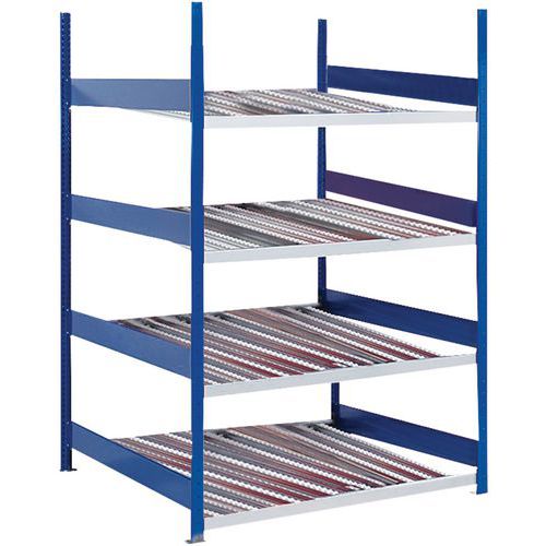 Scaffalatura di partenza a rulli Kanban 2000x1300x1300 mm,