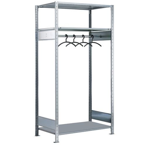 Appendiabiti Per Scaffalatura N.Traverse: 4 N.Ripiani: 3,