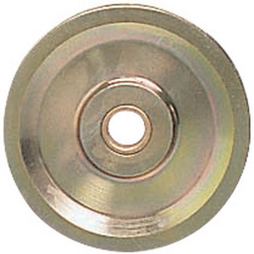 Puleggia acciaio Ï Cavo 5 mm C con anello di bronzo Ale=12,