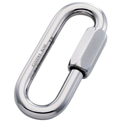 Lotto di 5 Maglie Innes.Rap.In ox Apert.=10Mm Port. 200Kg,