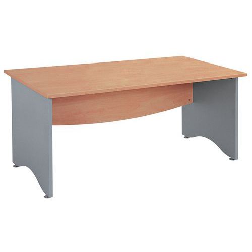 Scrivania Diritta L80 Base Allu Faggio Gamma Galaxy,