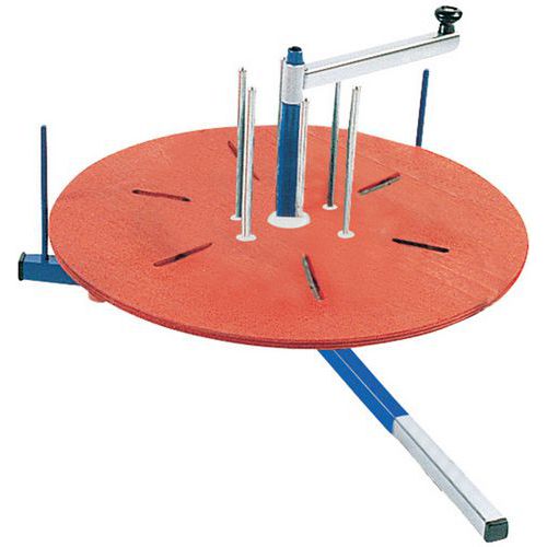 Avvolgitore con contametri modello da tavolo 1 ripiano diam. = 400 mm,