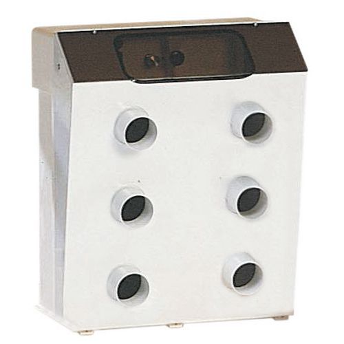 Cassa d’aspirazione 6 uscite + filtro antipolvere,