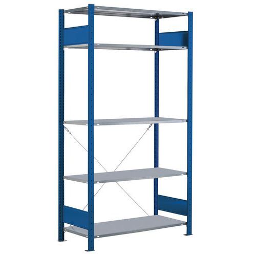 Elemento di partenza Easy-Fix a un lato 2000x1000x400 blu-grigio,