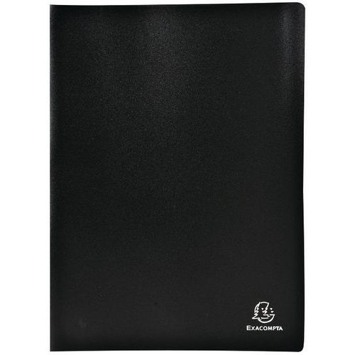 Proteggidocumenti 80 buste PP nero,