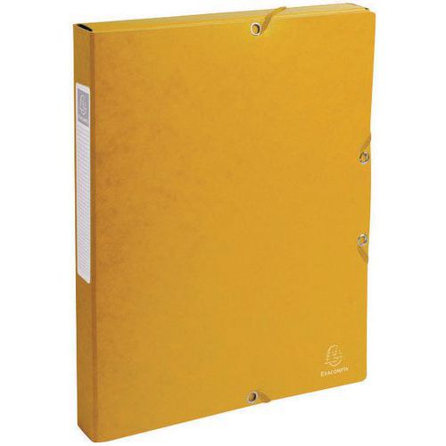 Scatola di archiviazione giallo dorso 25,